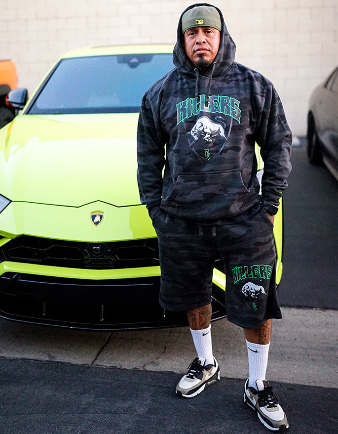 STRENGTH CARTEL KILLER LAMBO SHORTS