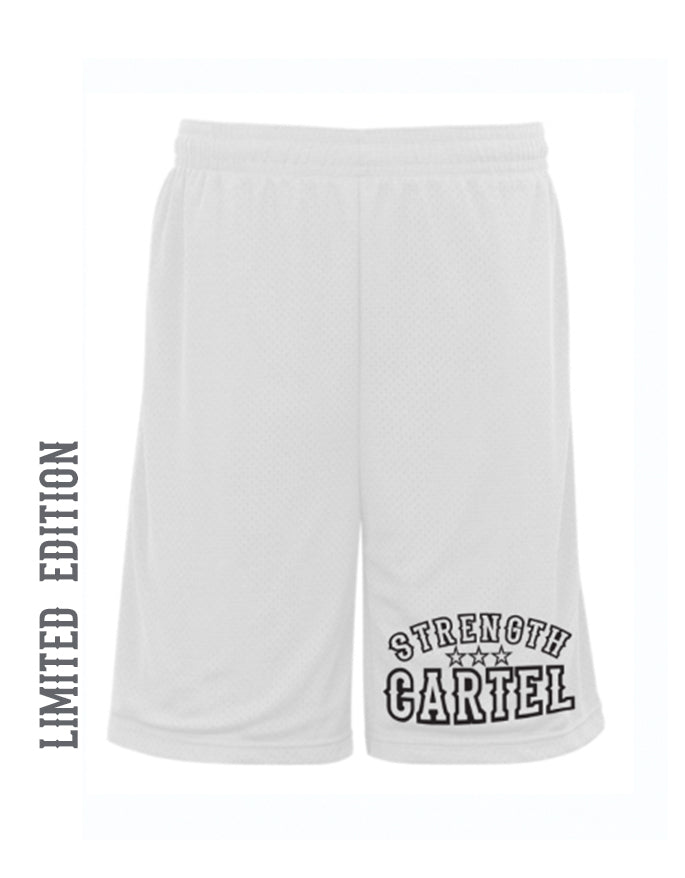 STRENGTH CARTEL STAR MESH SHORTS