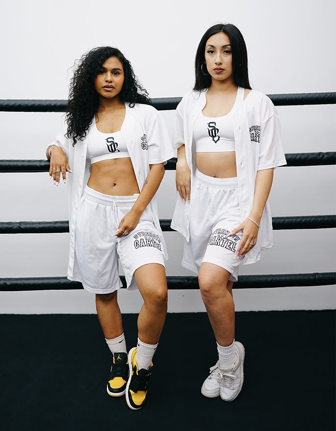STRENGTH CARTEL x CHAMPION SC SPORTS BRA W