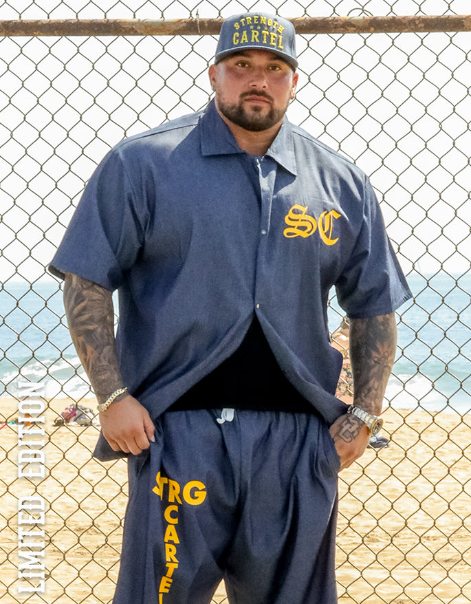 STRENGTH CARTEL DENIM PEN SHIRT