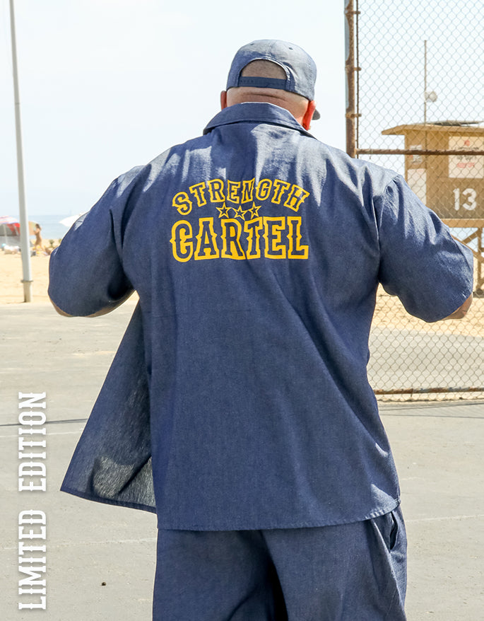 STRENGTH CARTEL DENIM PEN SHIRT