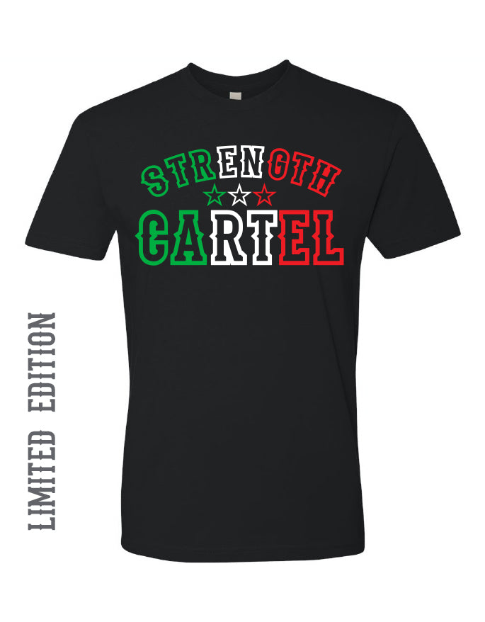 MENS STRENGTH CARTEL STARS MEXICO TEE