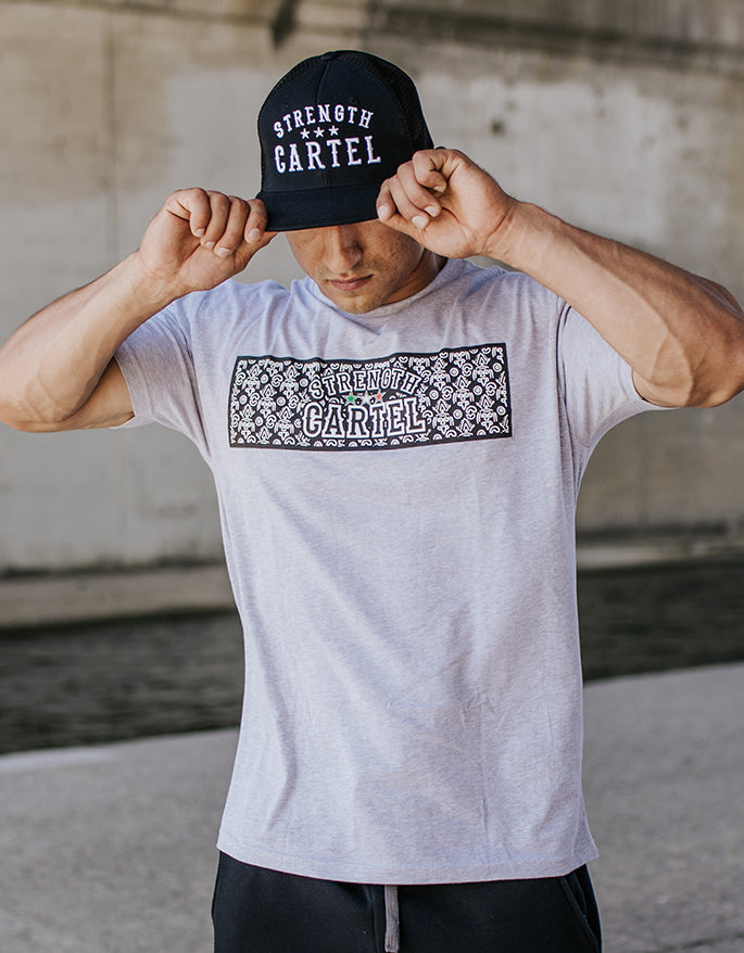 SC UNISEX HAT STRENGTH CARTEL STARS BLACK / WHITE