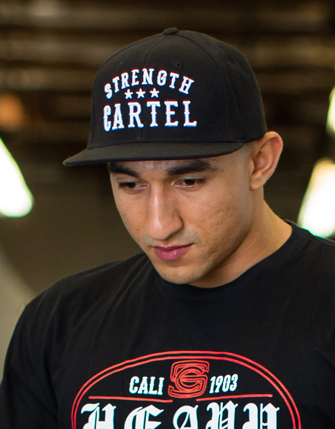 SC UNISEX HAT STRENGTH CARTEL STARS BLACK / WHITE