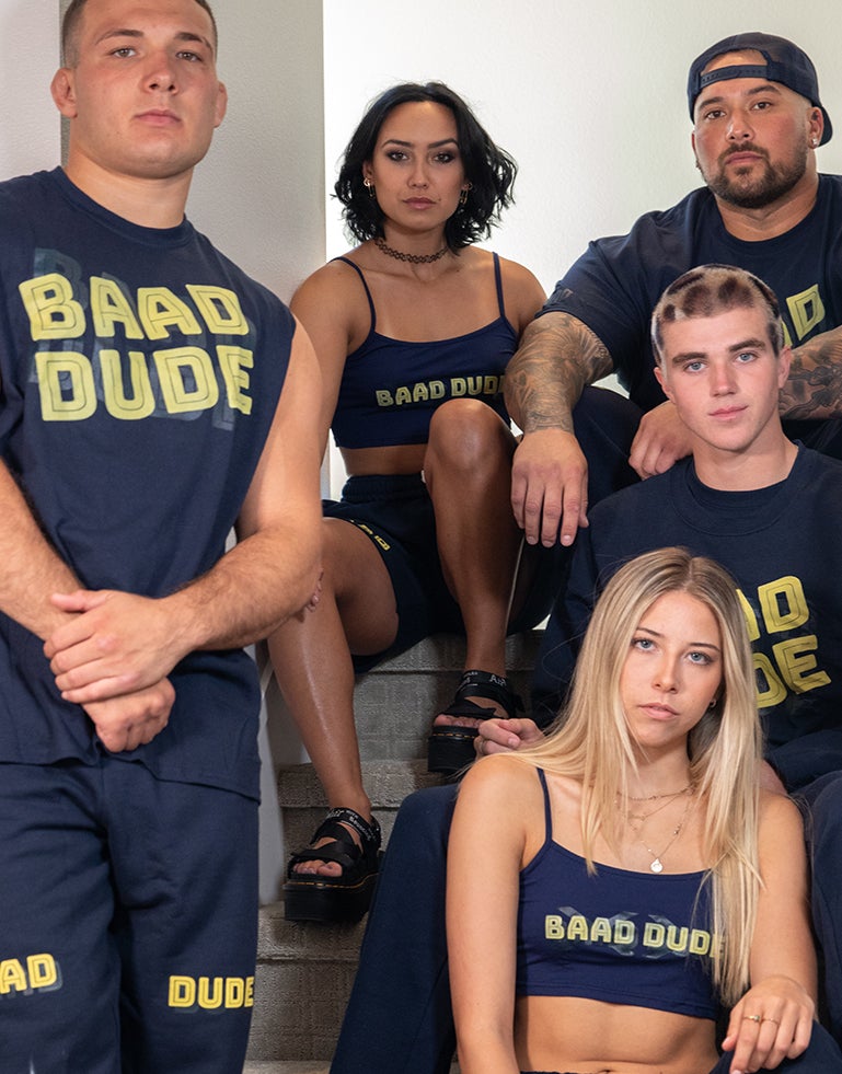 BAAD DUDE CAMI CROP TOP