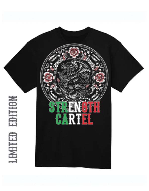 STRENGTH CARTEL MEXICAN SHIELD TEE