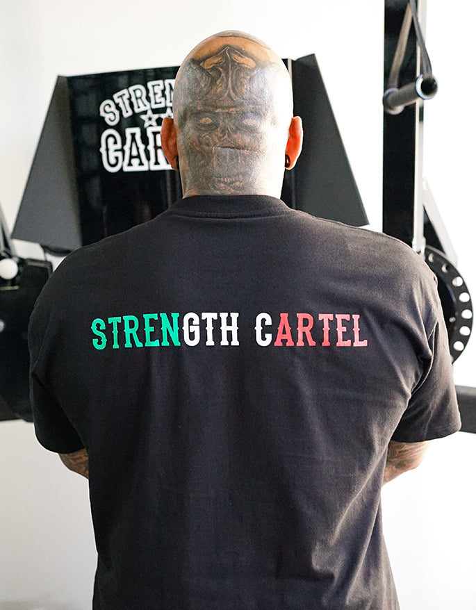 STRENGTH CARTEL MEXICAN SHIELD TEE