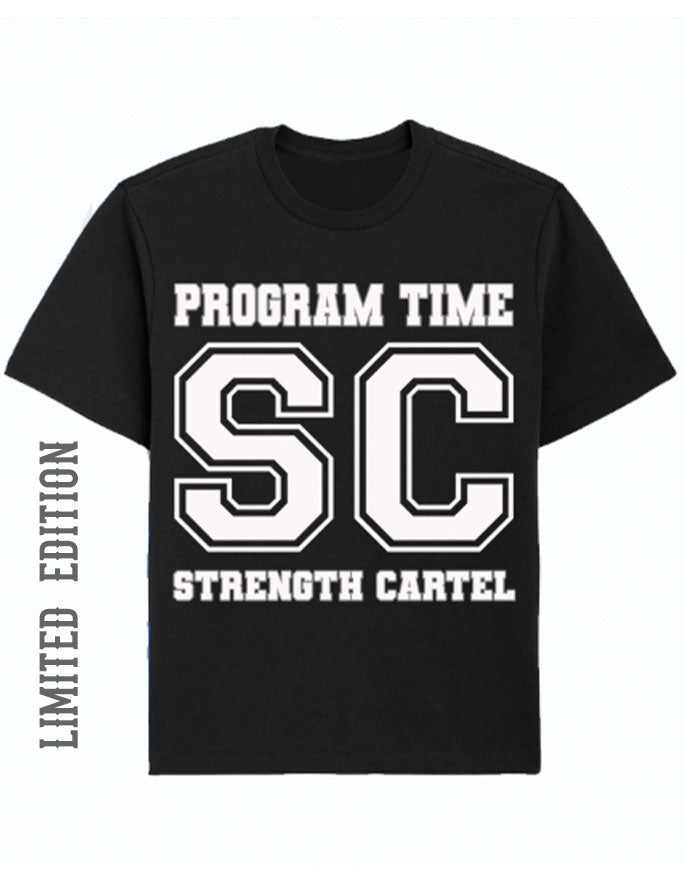 STRENGTH CARTEL SC PROGRAM TIME TEE