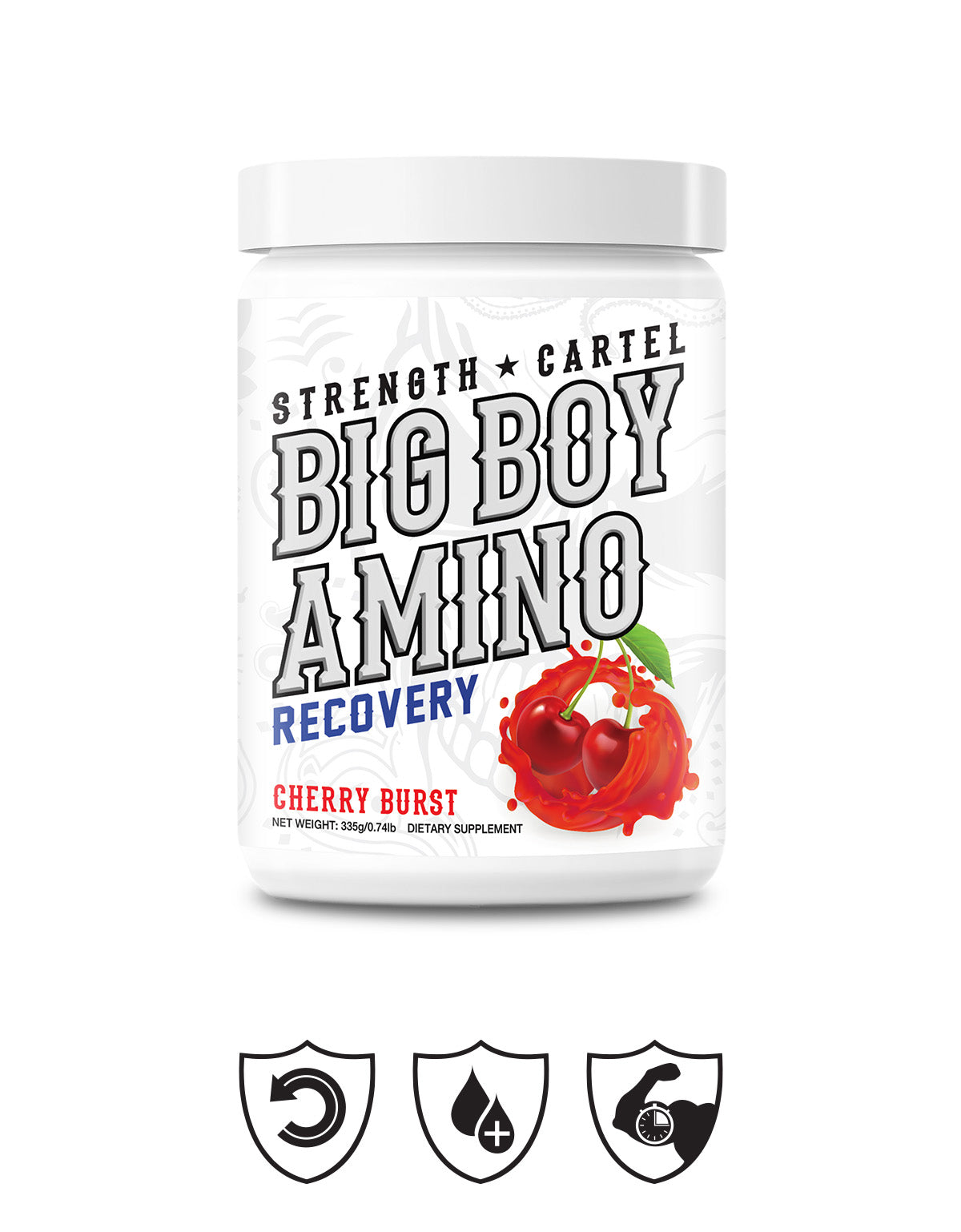 Strength Cartel Big Boy Amino Cherry Burst