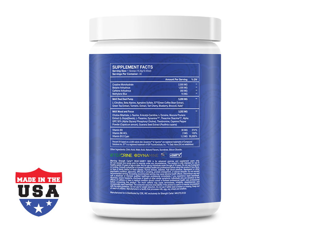 Dead Game MAX Methyl Blue Punch