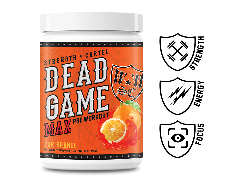 Strength Cartel x Wes Watson Dead Game Pur Orange