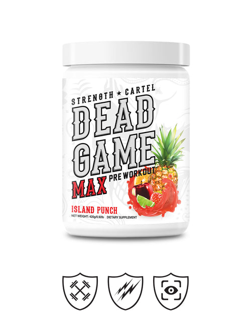 Strength Cartel Dead Game MAX PreWorkout Island Punch