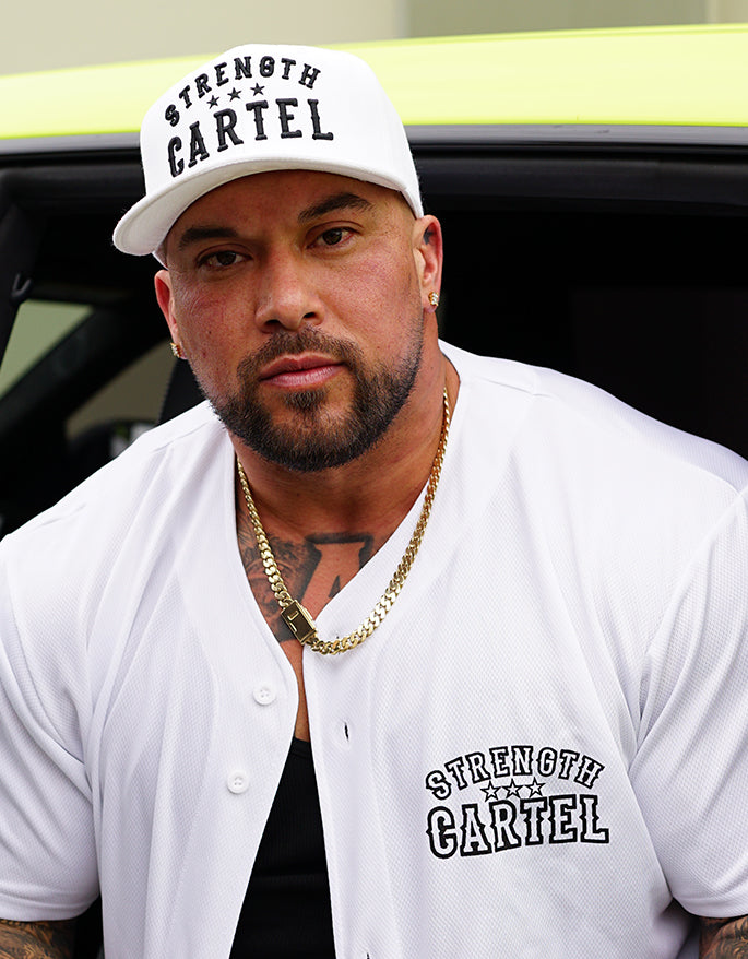 STRENGTH CARTEL WHITE OG HAT