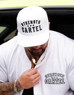 STRENGTH CARTEL WHITE OG HAT