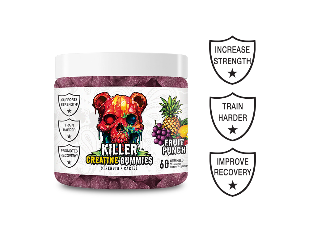 Killer Creatine Gummies Fruit Punch