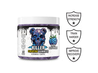 Killer Creatine Gummies Sour Blue Razz