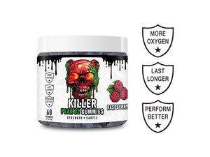Killer Peak O2 Gummies Raspberry (Subscription)