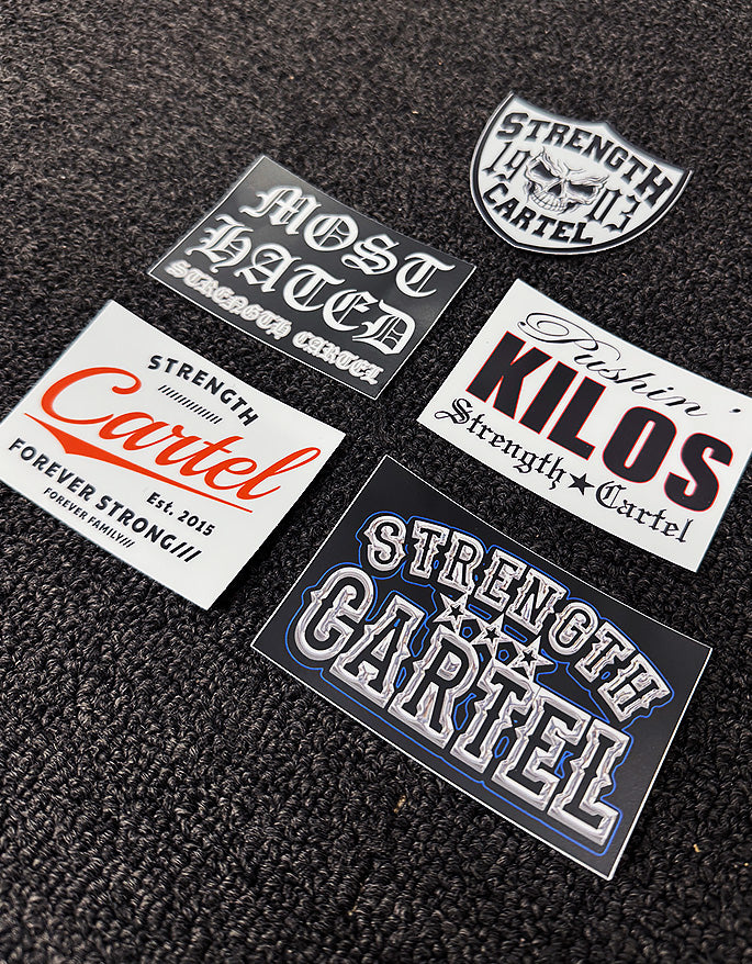 Check Strength Sticker Strength Cartel | Heavy Hitters | SC 1903