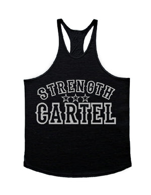 STRENGTH CARTEL OG STRINGER BLACK TANK