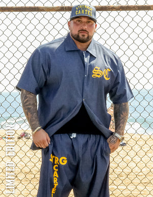 STRENGTH CARTEL DENIM PEN SHIRT