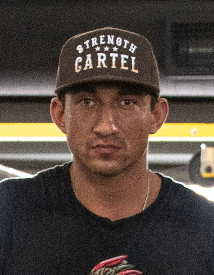 STRENGTH CARTEL STARS HAT BROWN